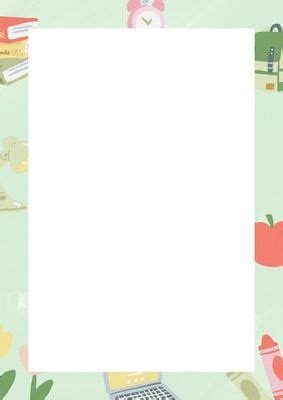 Pastel Blank A Page Border Templates By Canva In Border