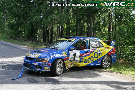 Pech V Clav Jun Uhel Petr Mitsubishi Lancer Evo Ix Rally Jvp