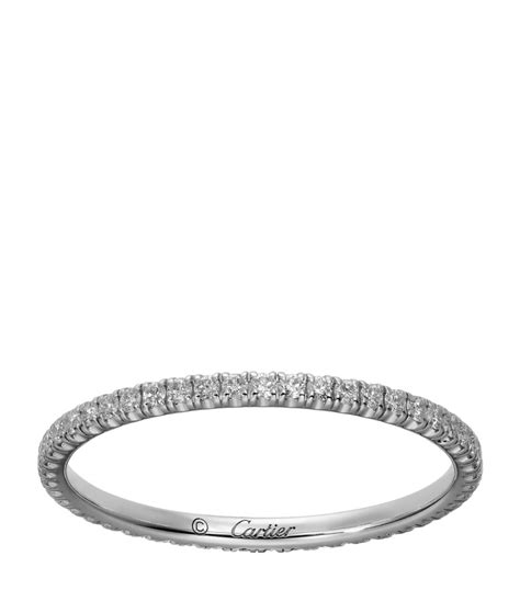 Cartier White Gold And Diamond Étincelle De Cartier Wedding Band