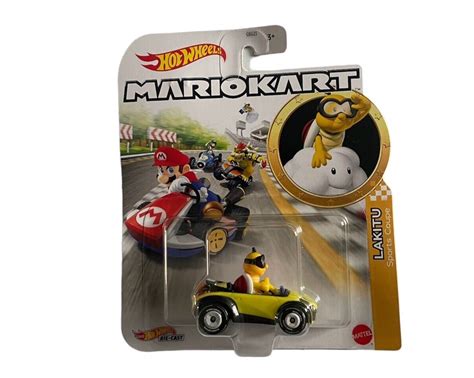 2021 Mario Kart Hot Wheels Lakitu Sports Coupe Rare And 1 64 For Sale Online Ebay