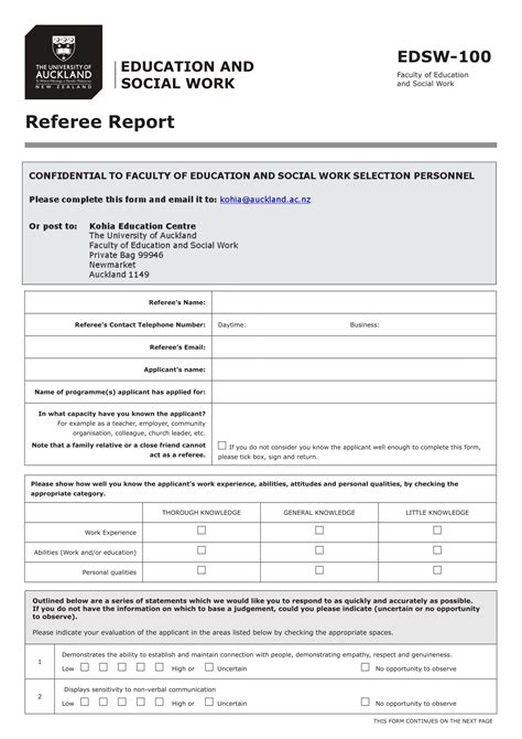 FREE 15 Referee Report Forms In PDF MS Word Excel