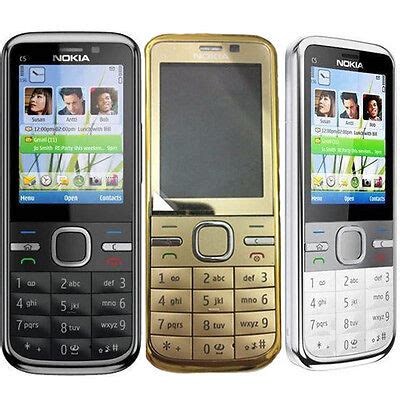 New Condition Original Nokia C5 00 Unlocked 3G 5MP Camera WCDMA Mobile