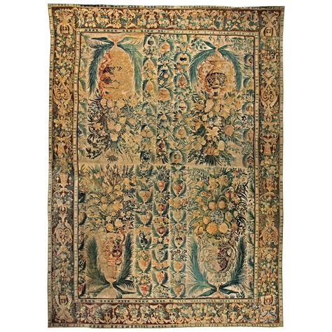 Antique Tapestry Rug For Sale at 1stdibs