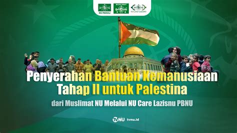 Live Penyerahan Bantua Kemanusiaan Tahap Ii Untuk Palestina Dari