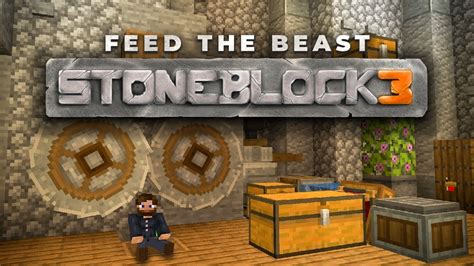 StoneBlock 3 EP2 Adventuring To The End YouTube