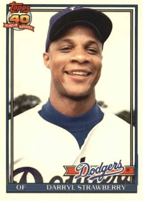 Best Darryl Strawberry Cards Topps Ripped