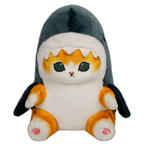 Cm Cute Shark Cat Plush Toy Doll Japanese Popular Cartoon Shark Cat