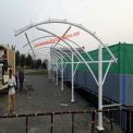 Modular PVC Serge Ferrari Tensile Structure In Delhi RS TENSILE