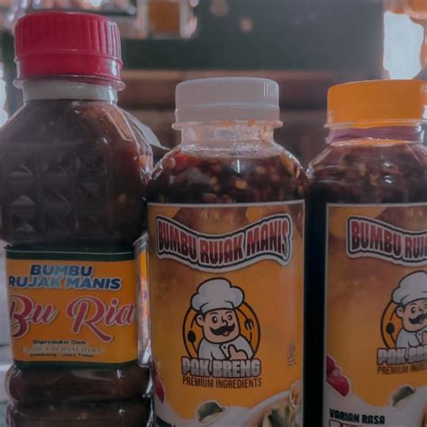 Jual Bumbu Rujak Buah Super Enak Pedas Sedang Shopee Indonesia