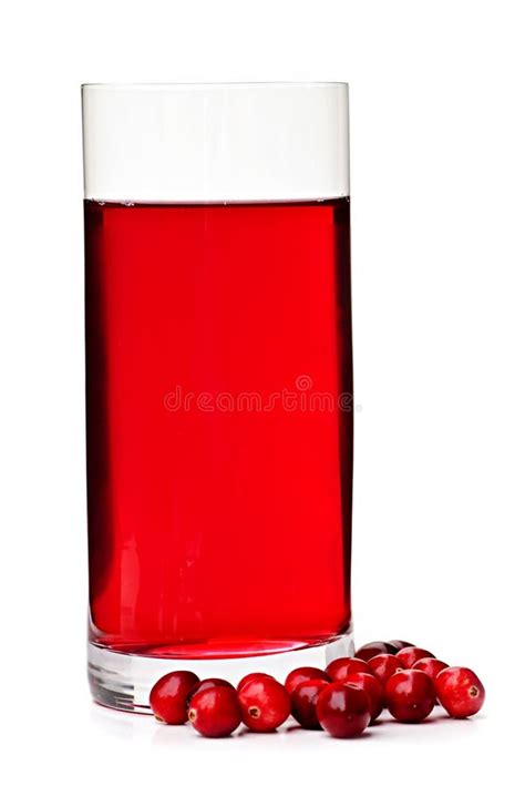 Cranberry Juice In Glass Royalty Free Stock Image Image 11567186