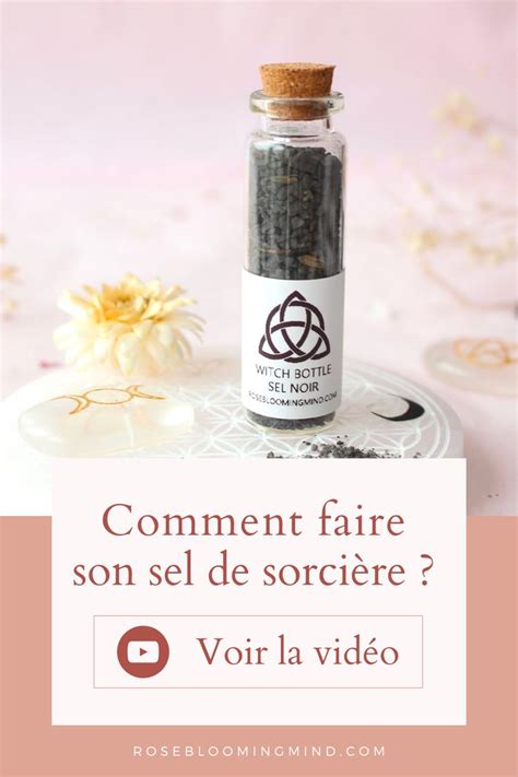 DIY Sel Noir de Sorcière outil magique witchy Jaba Mystique Wicca