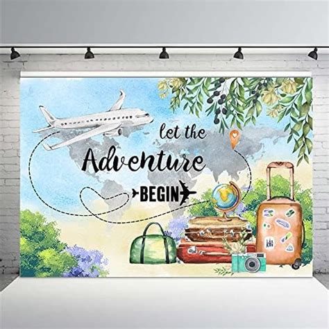 Amazon Adventure Awaits Backdrop Large Travel Theme Banner