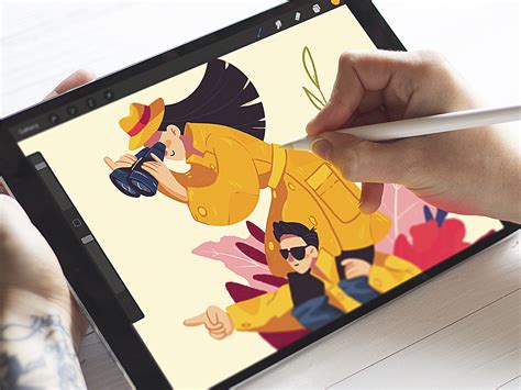 Illustrations Made With Procreate Roundup