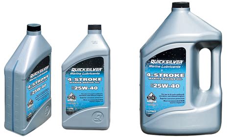 OLIO QUICKSILVER PER MOTORI ENTROBORDO ED ENTROFUORIBORDO 4 TEMPI 25W