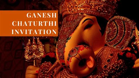 Ganesh Chaturthi Invitation Ganpati Invitation Happy Invites Ganpati Invitation Card