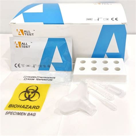 MDA Approved AllTest Covid 19 Antigen Rapid Test Kit Saliva CLA