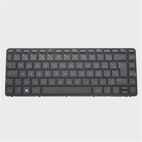 Teclado Para Notebook Hp Pavilion R Br Preto Abnt Submarino