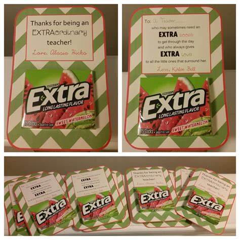 A Southern Bells Guide To Diy Extra Gum Teacher Appreciation Tag