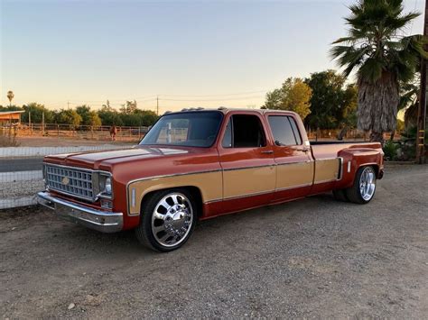 1978 C10 C30 Dually Crew Cab Custom Lowered Camper Special Classic