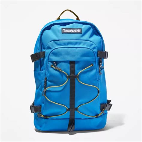 Outdoor Archive Bungee Backpack In Blue Timberland