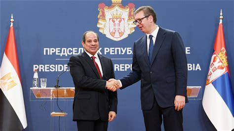 Egypt And Serbia Forge Stronger Ties With New Agreements