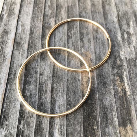 14k Gold Filled Infinity Hoops Etsy 14k Gold Filled Gold Filled