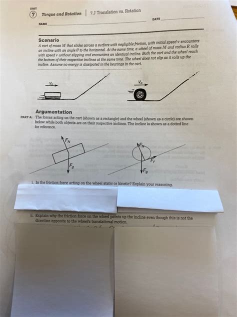 Solved A Cart Of Mass M Thats Slides Across A Surface With Chegg