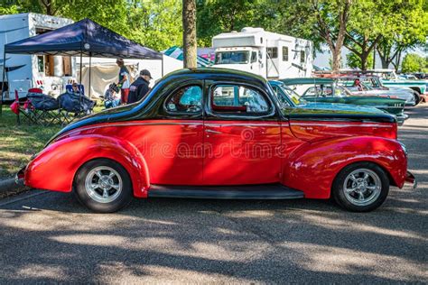 1940 Ford Deluxe Flathead V8 Coupe Editorial Photography Image Of