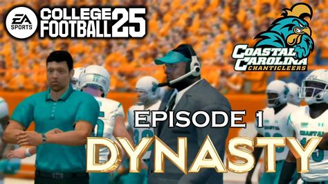 Ncaa 25 Coastal Carolina Dynasty Episode 1 Texas Showdown Ends