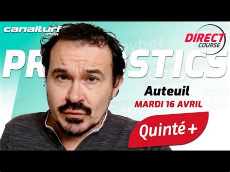 Pronostic vidéo du QUINTE PRIX DE PAU du Mardi 16 avril 2024