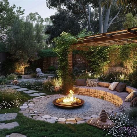 Backyard Fire Pit Ideas Landscaping: Transform Your Outdoor Space into ...