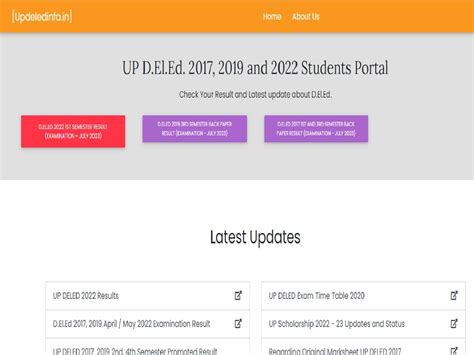 Up Deled Result Updates Btc Result St Rd Semester Link