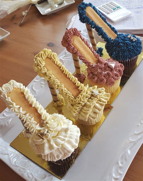 Stiletto Cupcakes High Heel Cupcakes Cupcake Recipes Baking Recipes