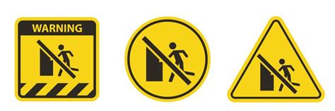 No exit sign on white background Royalty Free Vector Image