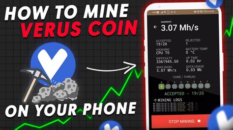 How To Mine Verus Coin On Your Android Smartphone The Easy Way YouTube