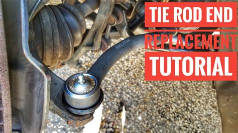 HOW TO REPLACE A OUTER TIE ROD END QUICK AND EASY YouTube