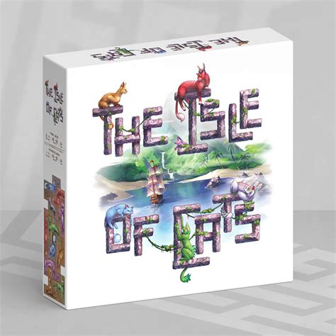 The Isle Of Cats Board Game All Rolled Up