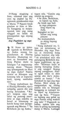 Tagalog New Testament Tagalog Popular Version Ang Bagong Tipan Ng