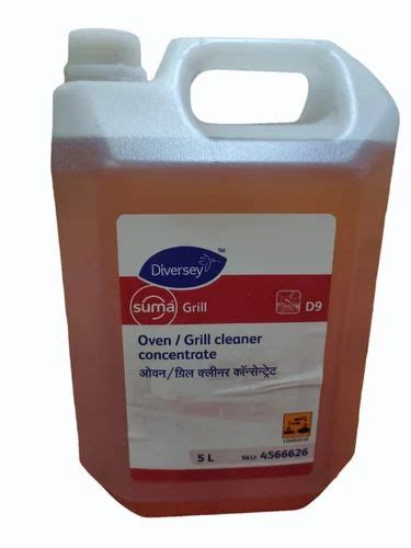 Liquid Diversey Suma Grill D9 Oven Grill Cleaner For Commercial