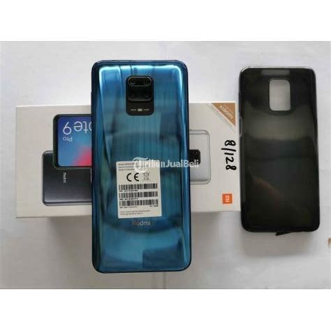 HP Bekas Xiaomi Redmi Note 9 Pro 8 128GB Fullset Mulus Like New Harga