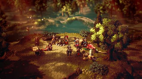 Octopath Traveler Ii Review Into The Great Wide Pixel Art Open