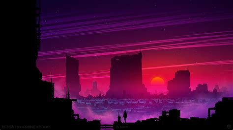 Synthwave Retrowave Artist Artwork Digital Art Hd 4k 5k Scifi