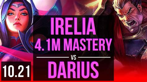 Irelia Vs Darius Top 4 1m Mastery 6 0 1 2800 Games Dominating