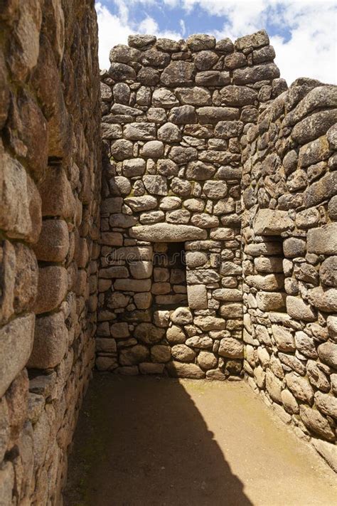 Arquitetura E Detalhes Das Constru Es Inca Em Machu Picchu Peru