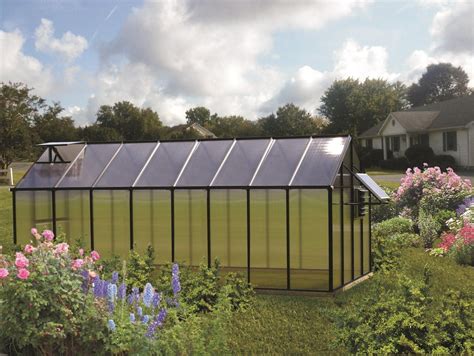 Riverstone Mont Mojave Greenhouse With Polycarbonate Aluminum Frame Kit