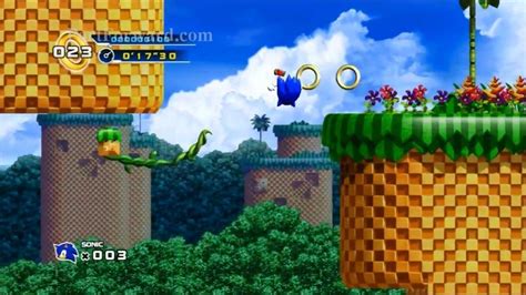 Sonic the Hedgehog 4: Episode 1 Walkthrough Splash Hill Zone Act 2 ...