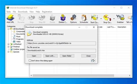 Internet Download Manager 6 42 Build 26 Скачать на ПК бесплатно