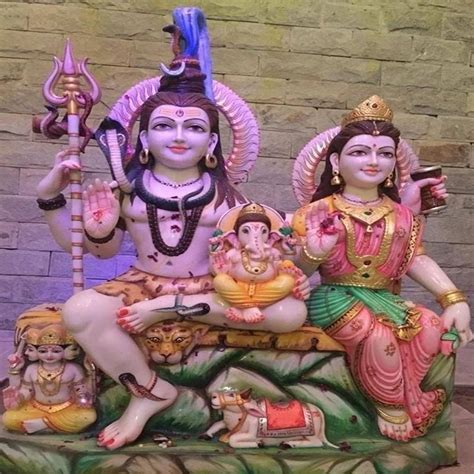 3ft Shiv Parivar Marble Statue Temple At Rs 43255 In Bharatpur ID