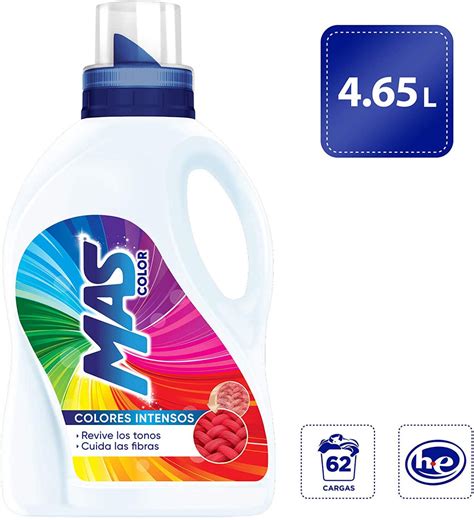 Jabon Para Ropas Liquido Mas Color 465 L Grupo Acsa