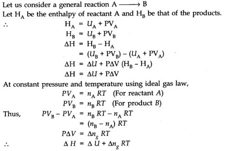 Notes Class 11 Chemistry Chapter 5 Thermodynamics